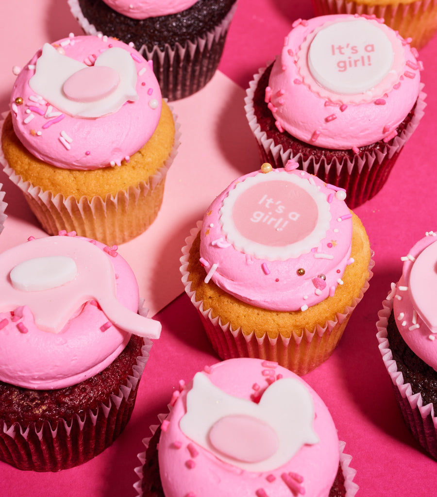 Baby Girl Cupcake Box-Flavourtown Bakery
