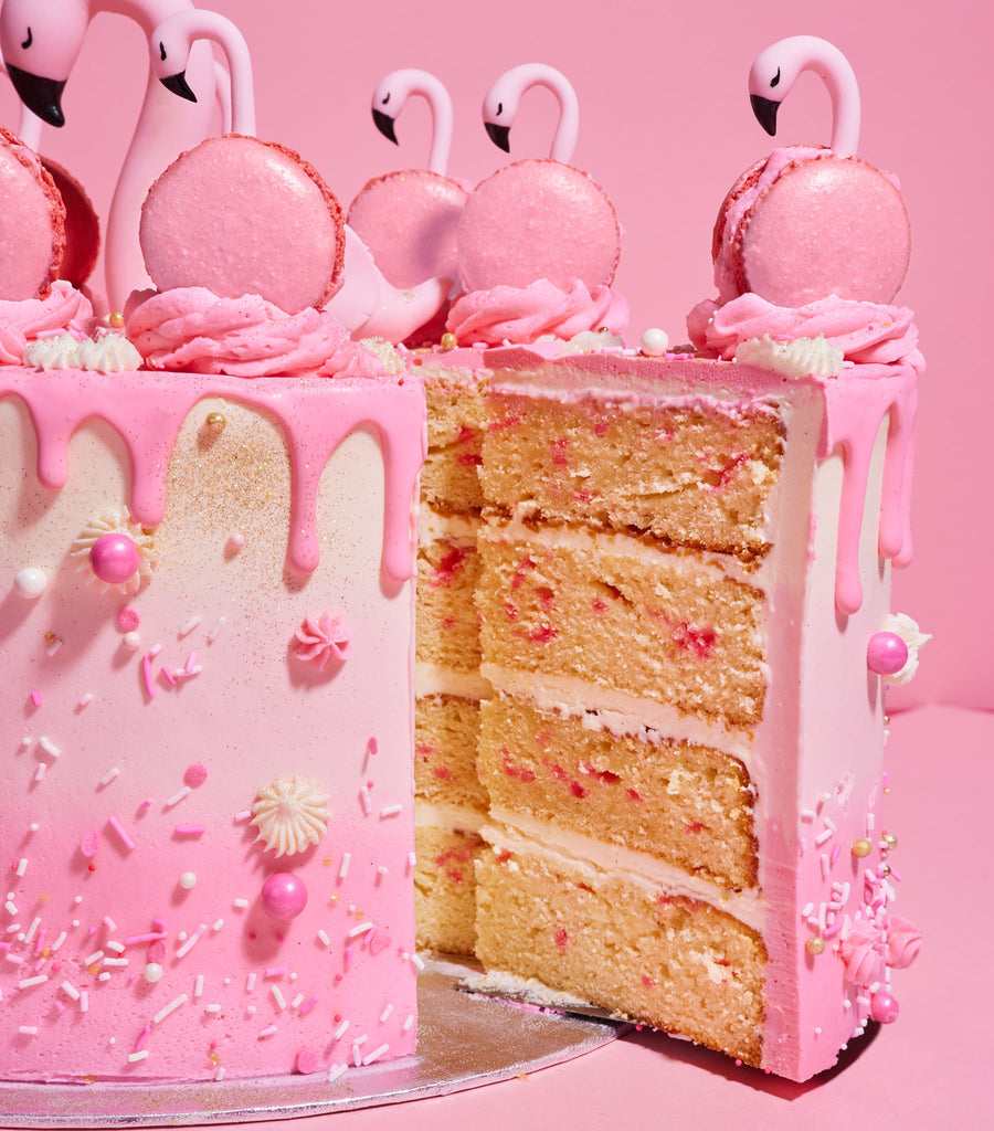 Flamingo Cake-Flavourtown Bakery