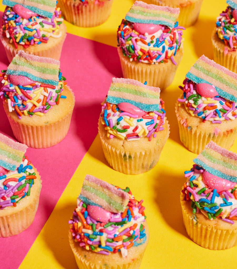 Princess Betty Vanilla Funfetti Mini Cupcake-Flavourtown Bakery