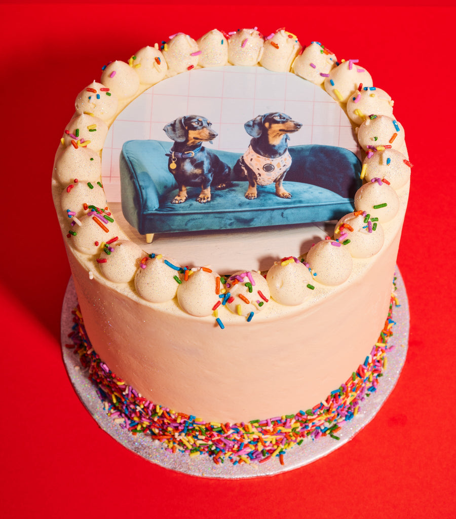 Red Velvet Photo Cake-Flavourtown Bakery
