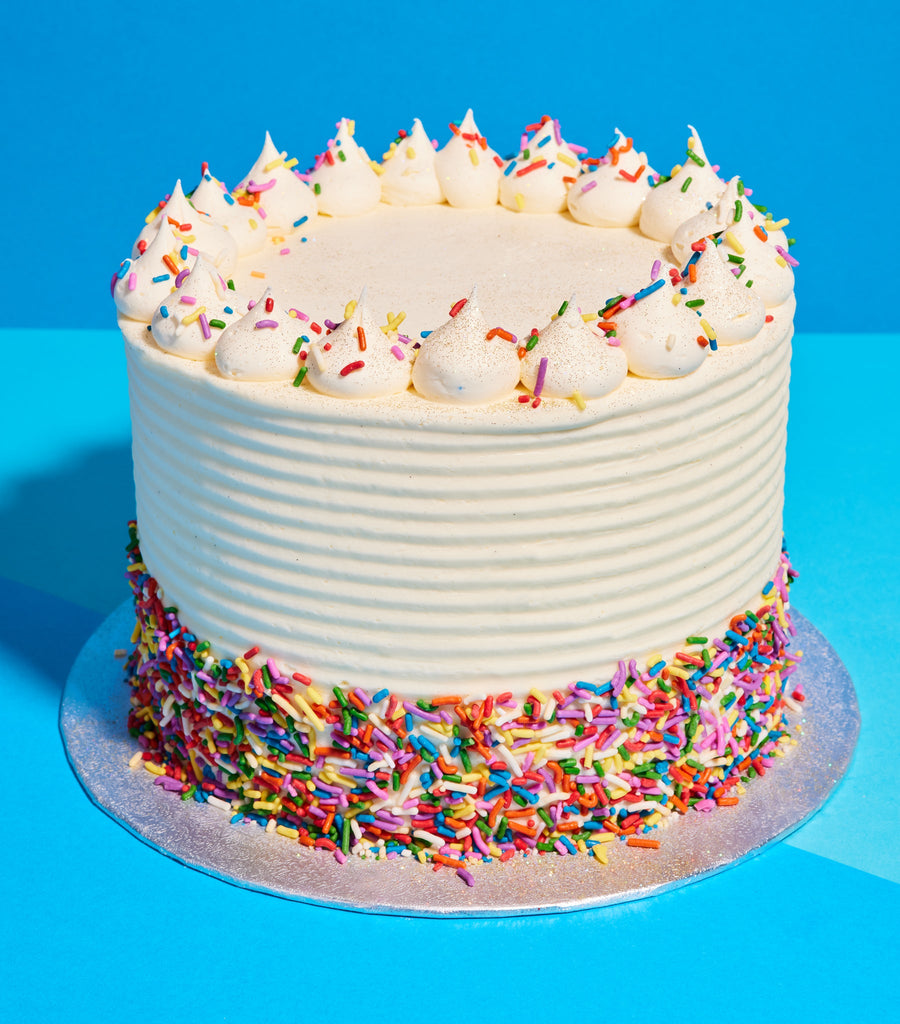 Vanilla Birthday Cake-Flavourtown Bakery