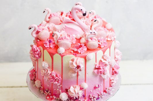 The Ultimate Flavourtown Bakery Flamingo Cake!