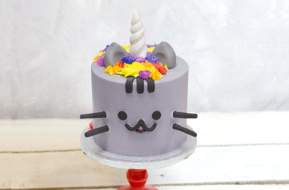 The Cutest Bespoke Pusheen Cake! A Pusheenicorn!