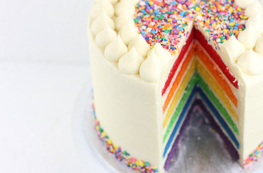The Flavourtown Rainbow Cake
