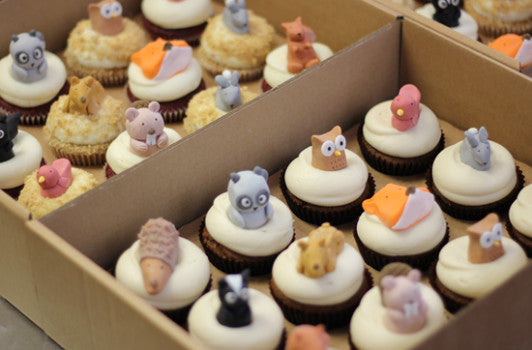 Woodland Creature Cupcakes