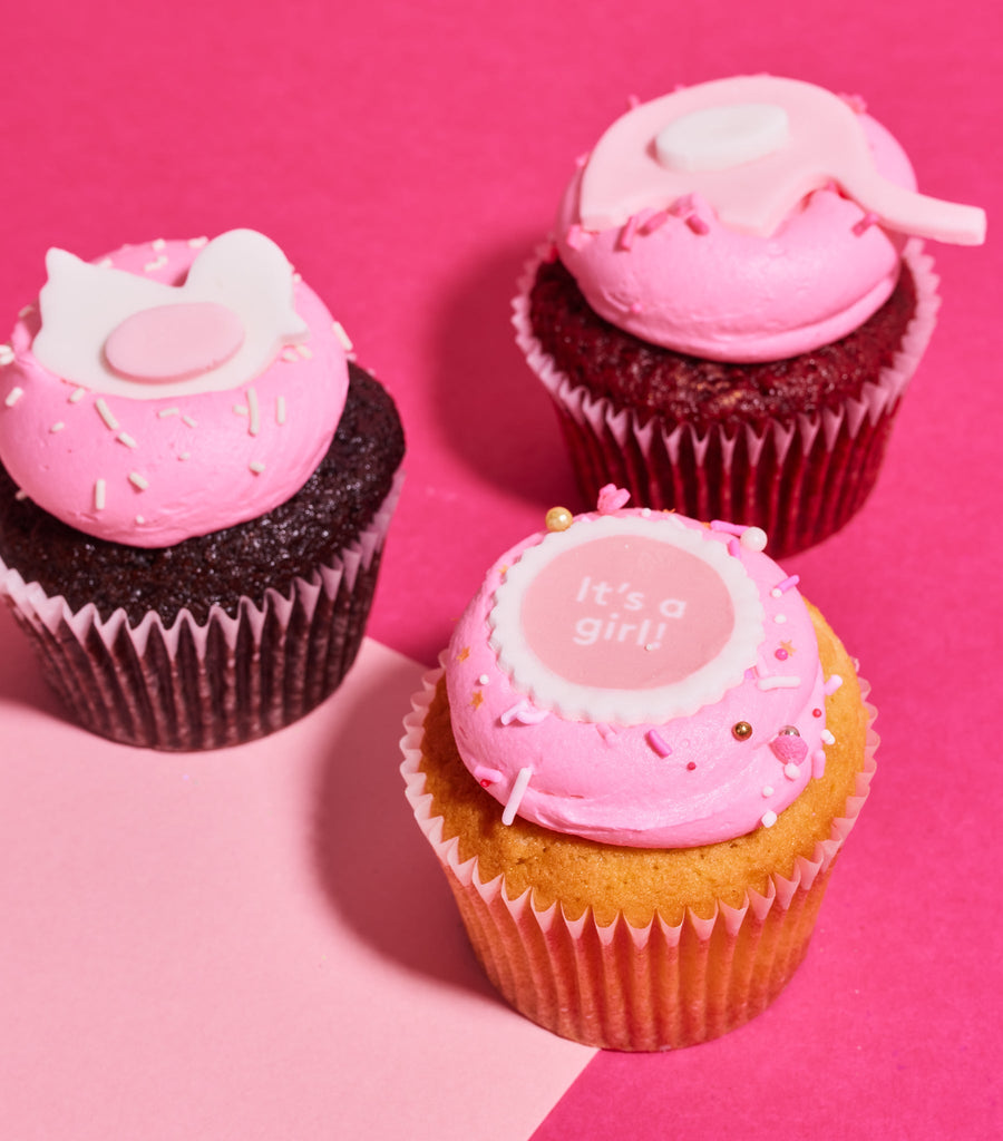 Baby Girl Cupcake Box-Flavourtown Bakery