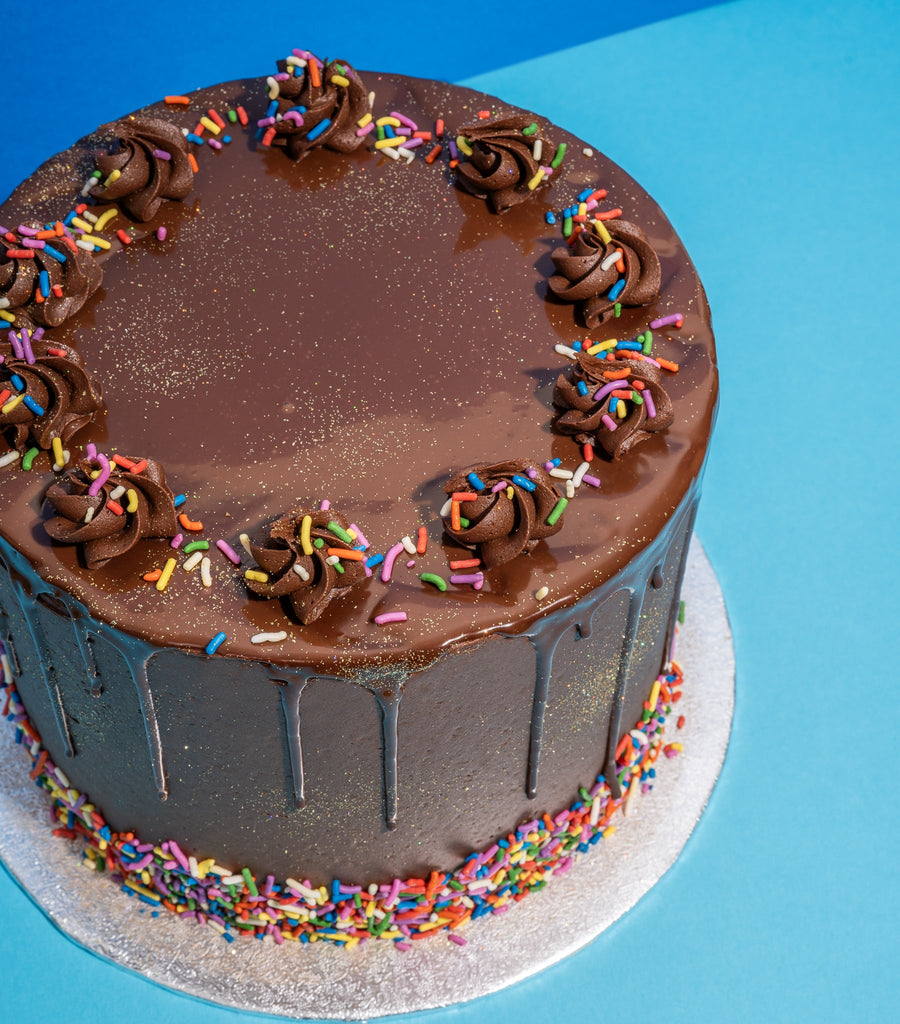 Chocolate Birthday Cake-Flavourtown Bakery