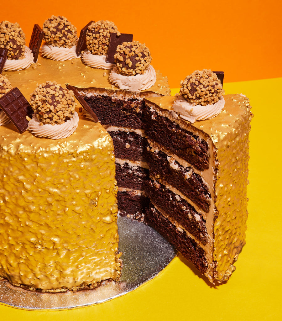 Ferrero Posher Cake-Flavourtown Bakery