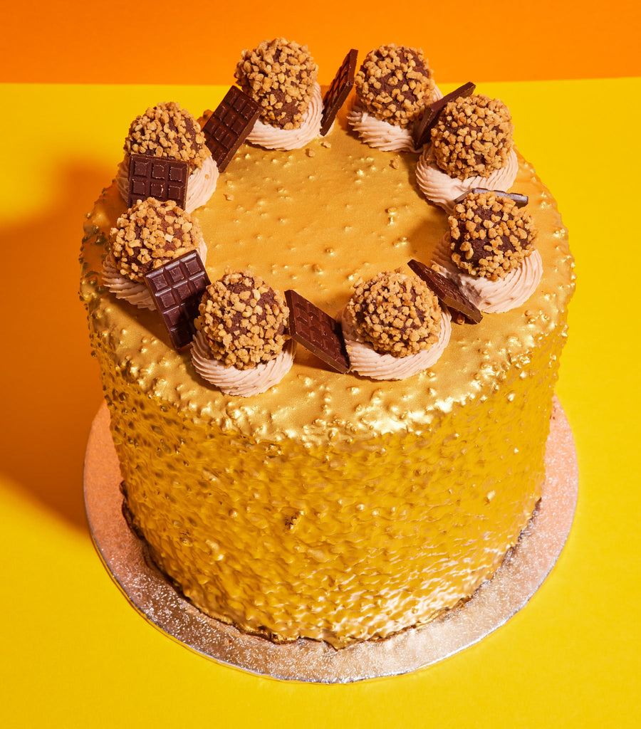 Ferrero Posher Cake-Flavourtown Bakery