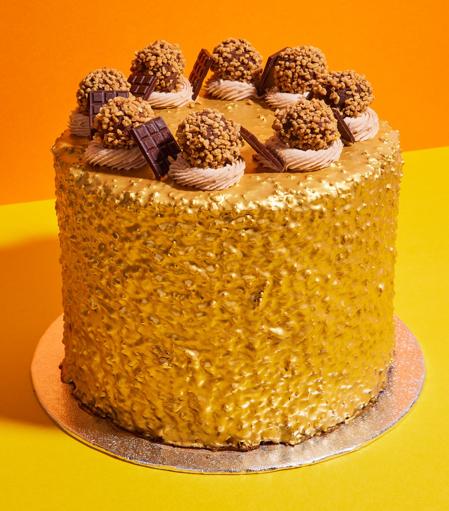 Ferrero Posher Cake-Flavourtown Bakery