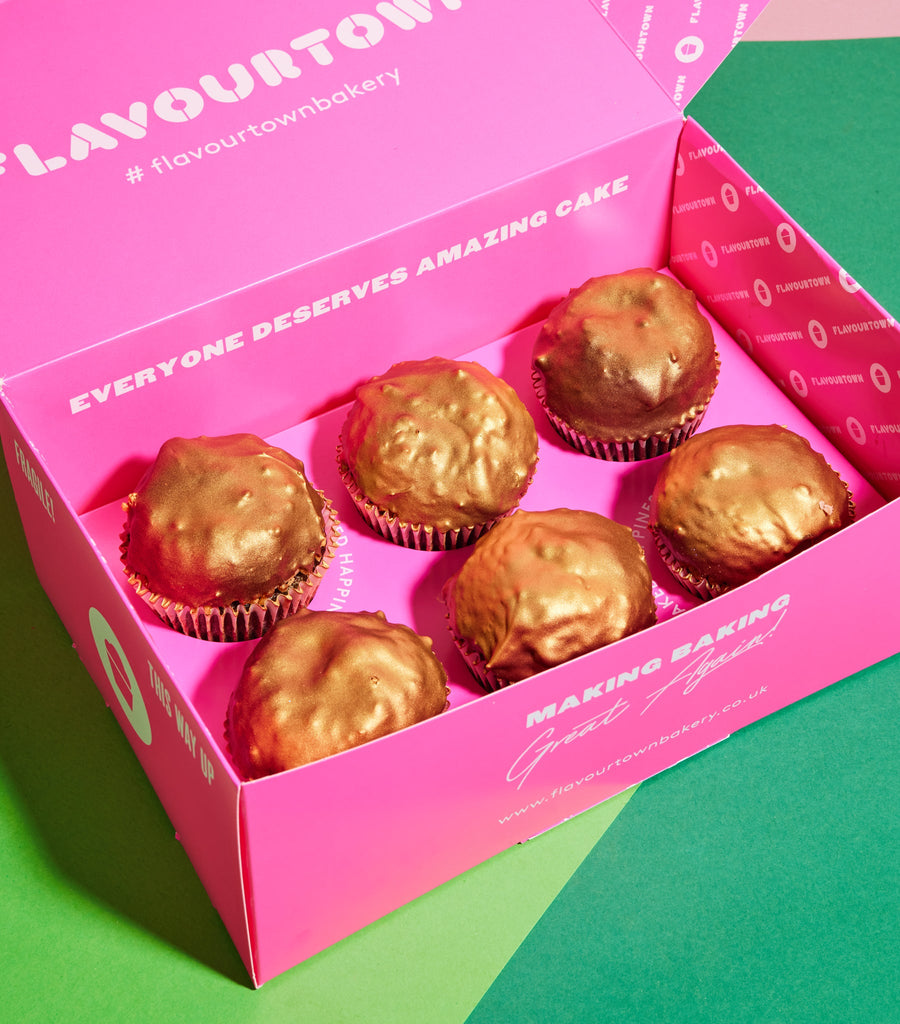 Ferrero Posher Cupcake-Flavourtown Bakery