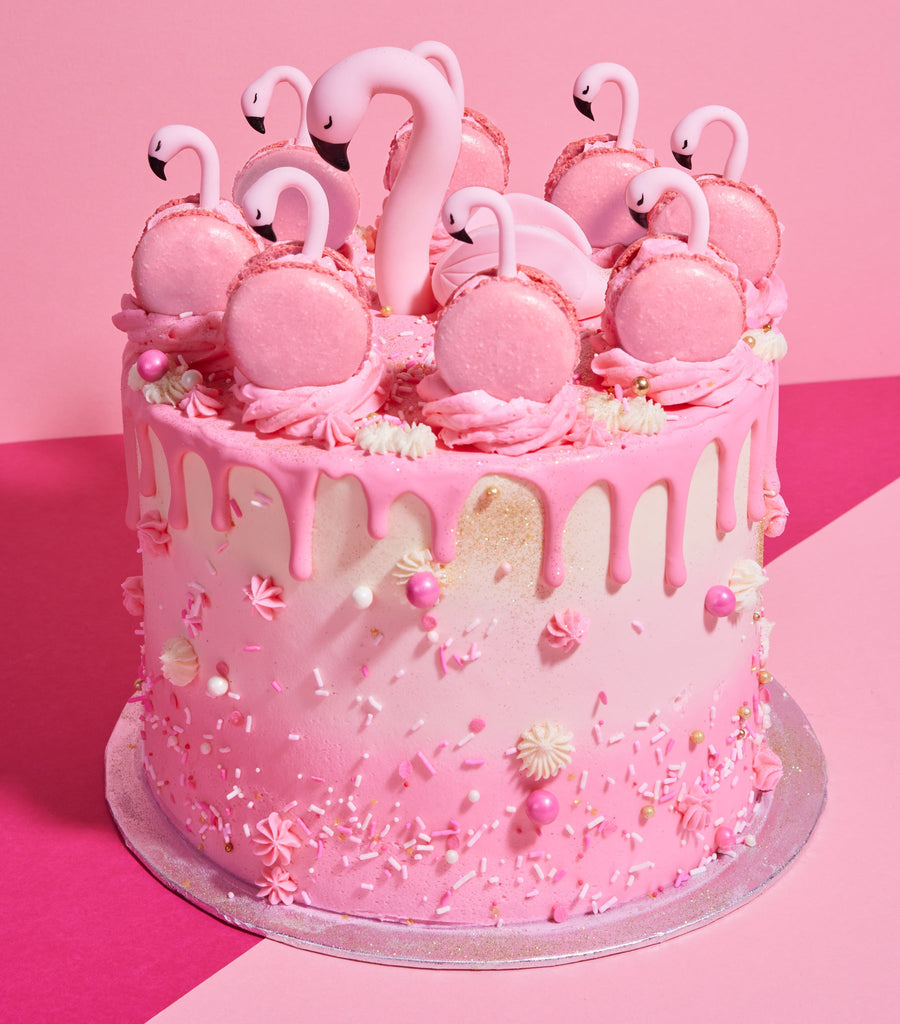 Flamingo Cake-Flavourtown Bakery