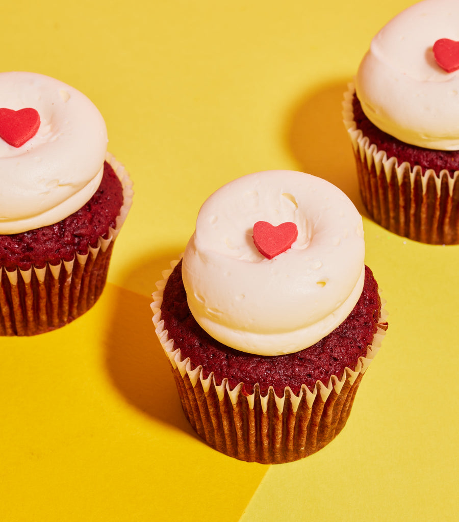 Free From Gluten Red Velvet Cupcake-Flavourtown Bakery