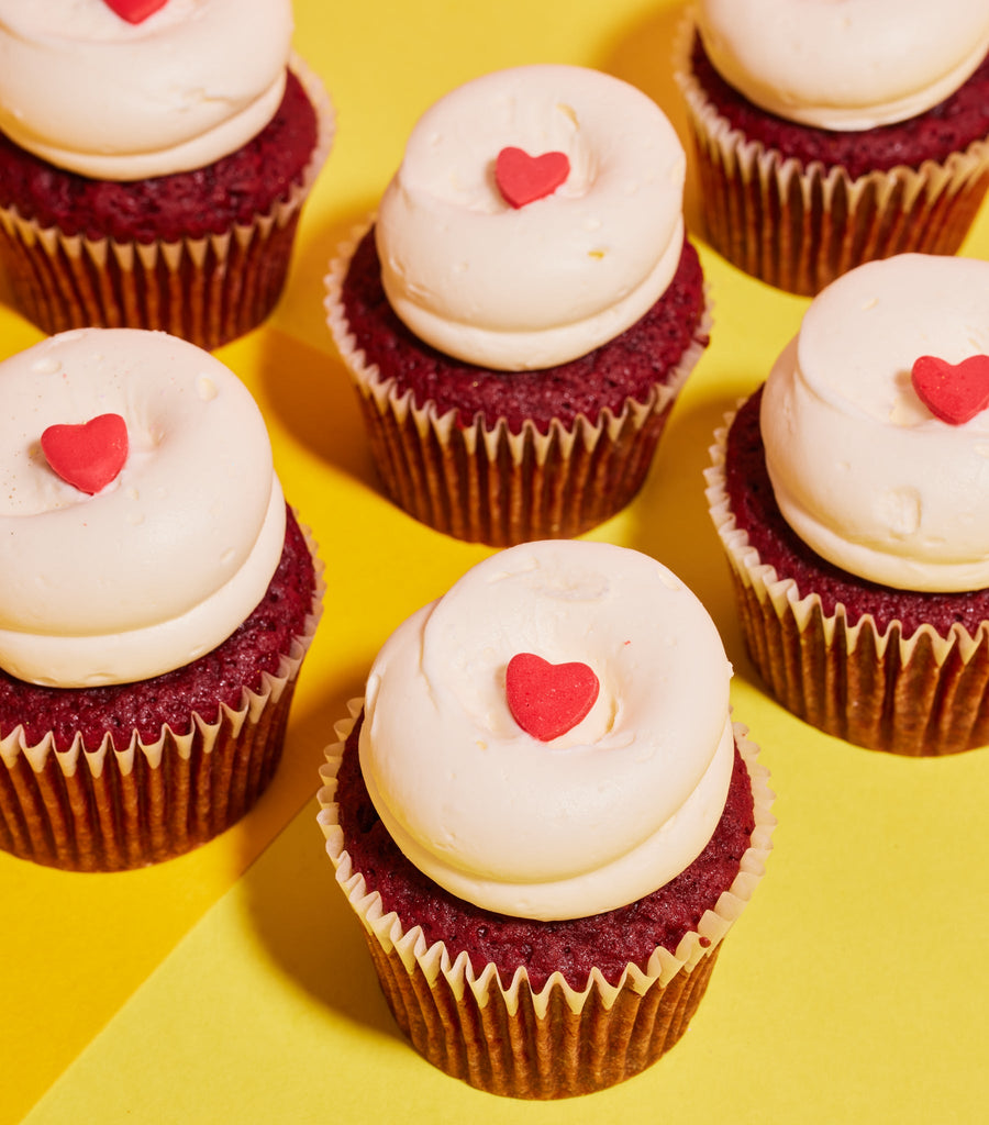 Free From Gluten Red Velvet Cupcake-Flavourtown Bakery