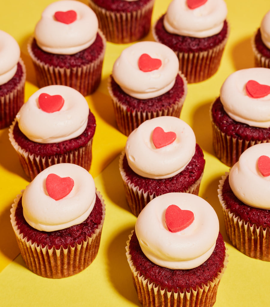Free From Gluten Red Velvet Mini Cupcake-Flavourtown Bakery