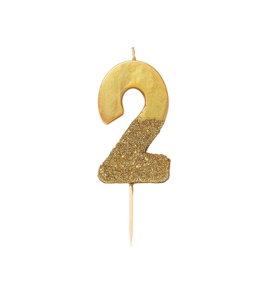 Gold Number Candles-Flavourtown Bakery