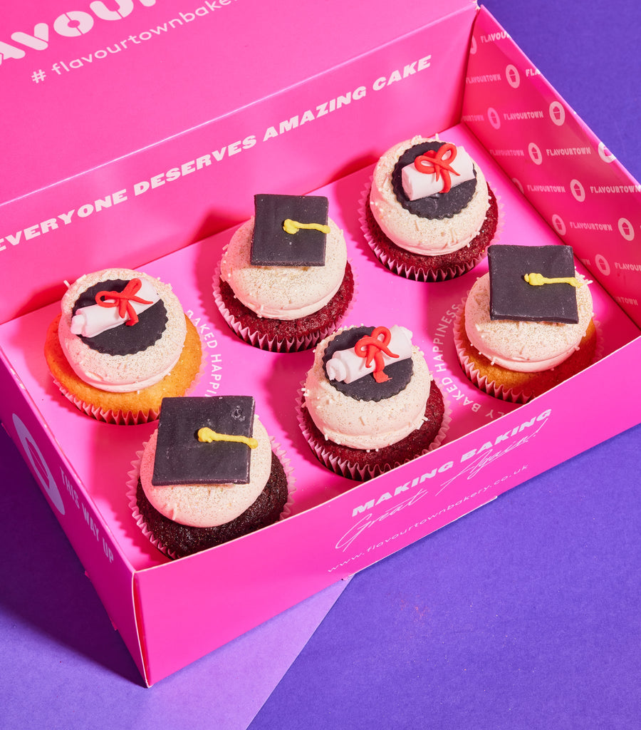 Graduation Cupcake Box-Flavourtown Bakery