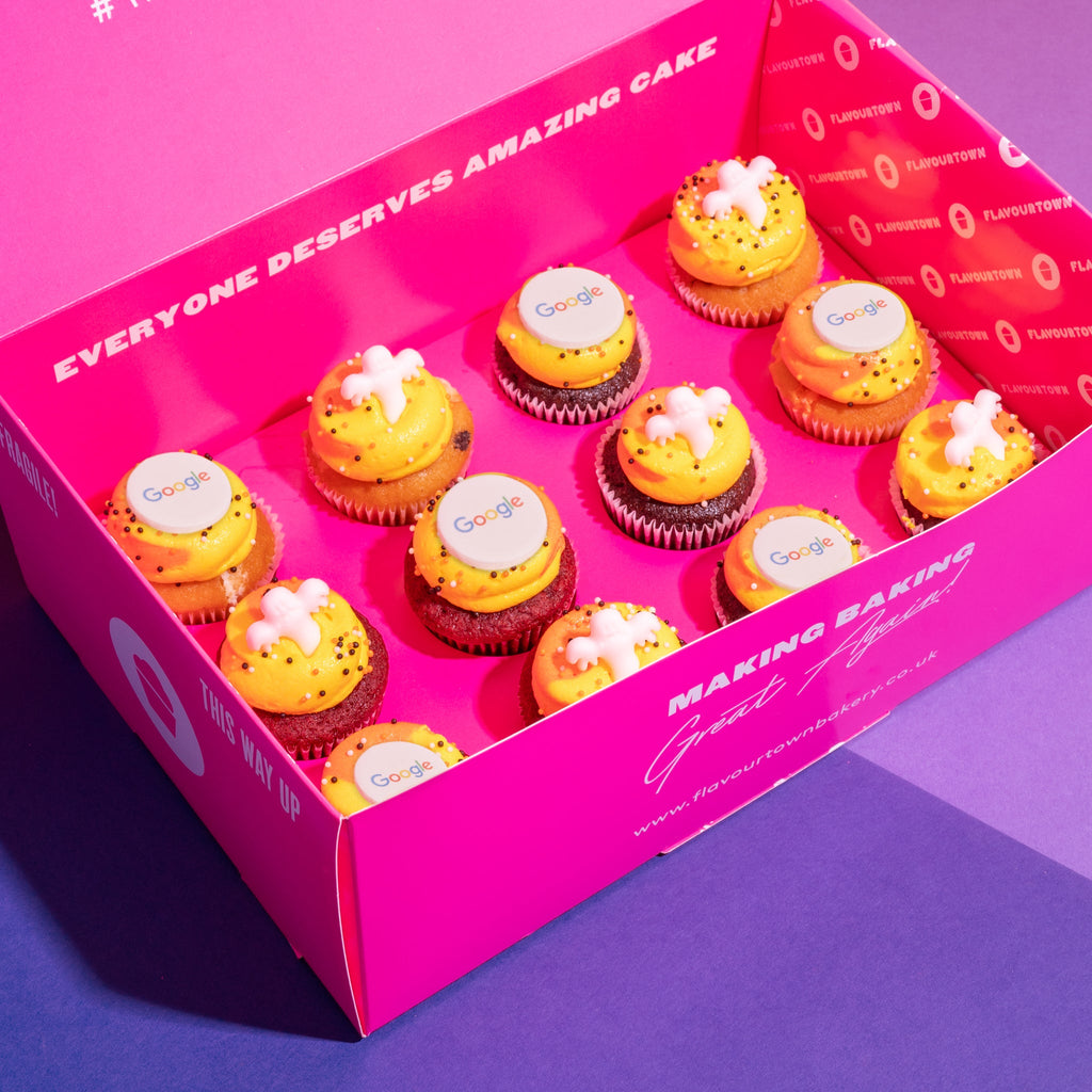 Halloween Logo Mini Cupcakes-Flavourtown Bakery