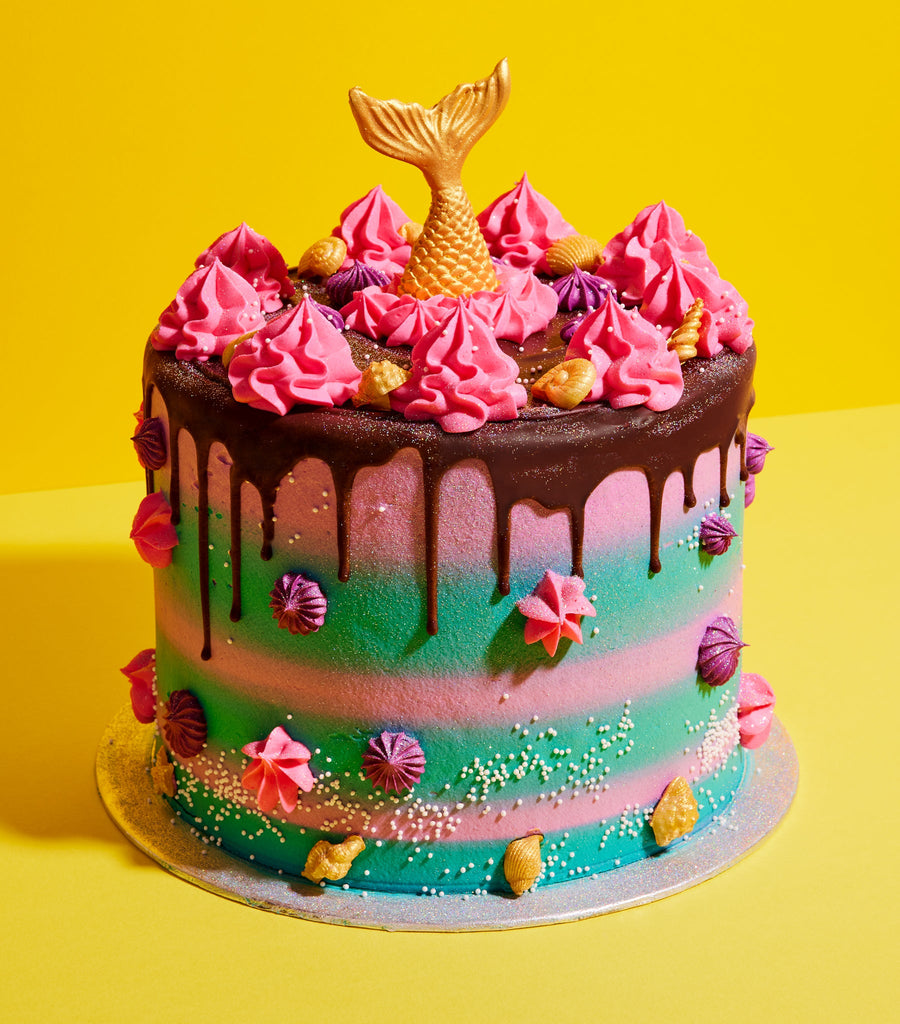 Mermaid Cake-Flavourtown Bakery