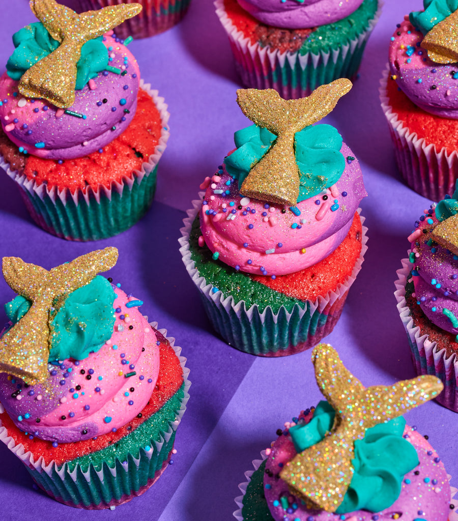 Mermaid Cupcake-Flavourtown Bakery