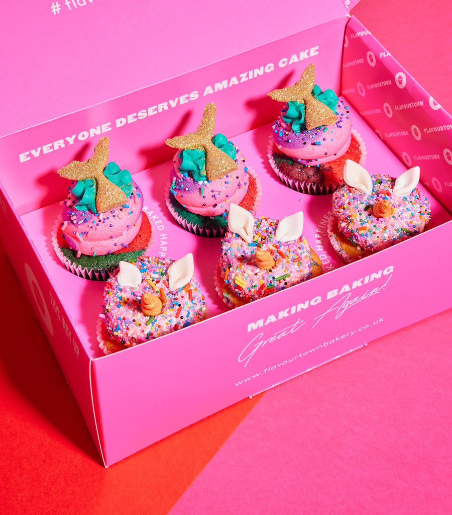 Mermaids & Unicorn Box-Flavourtown Bakery