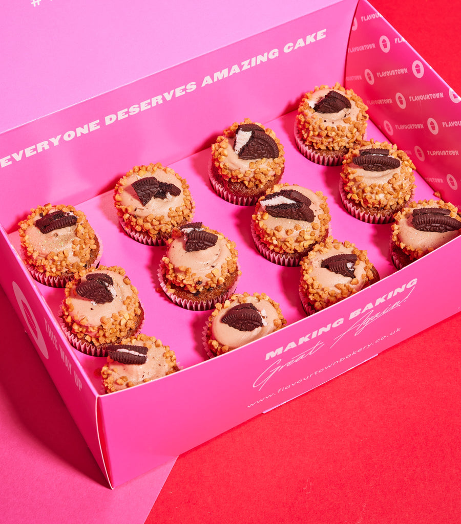 Nutella Vs Oreo Mini Cupcake-Flavourtown Bakery