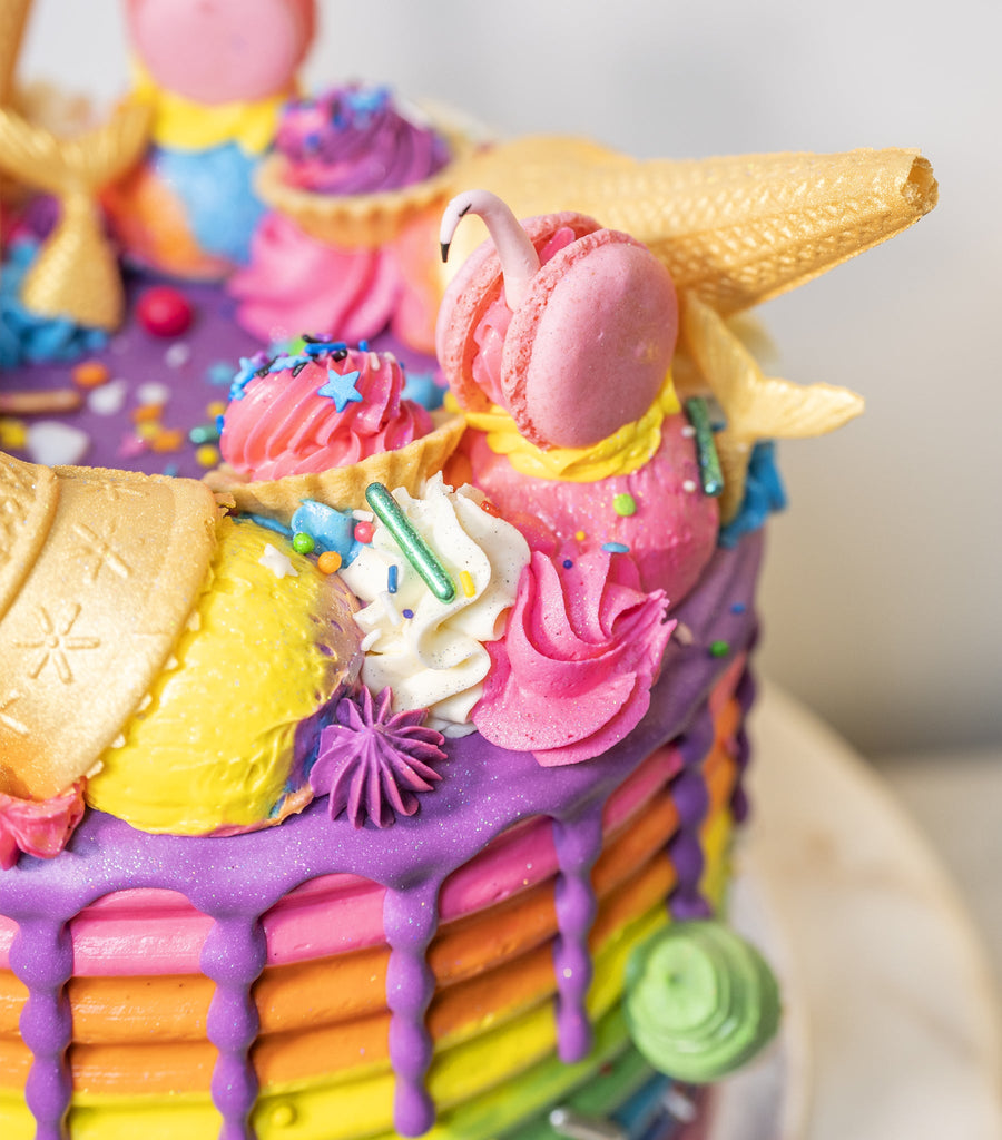 Pride Ultimate Rainbowgasm Cake-Flavourtown Bakery