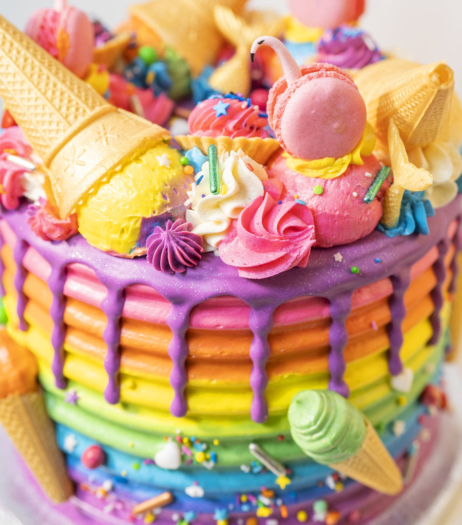 Pride Ultimate Rainbowgasm Cake-Flavourtown Bakery