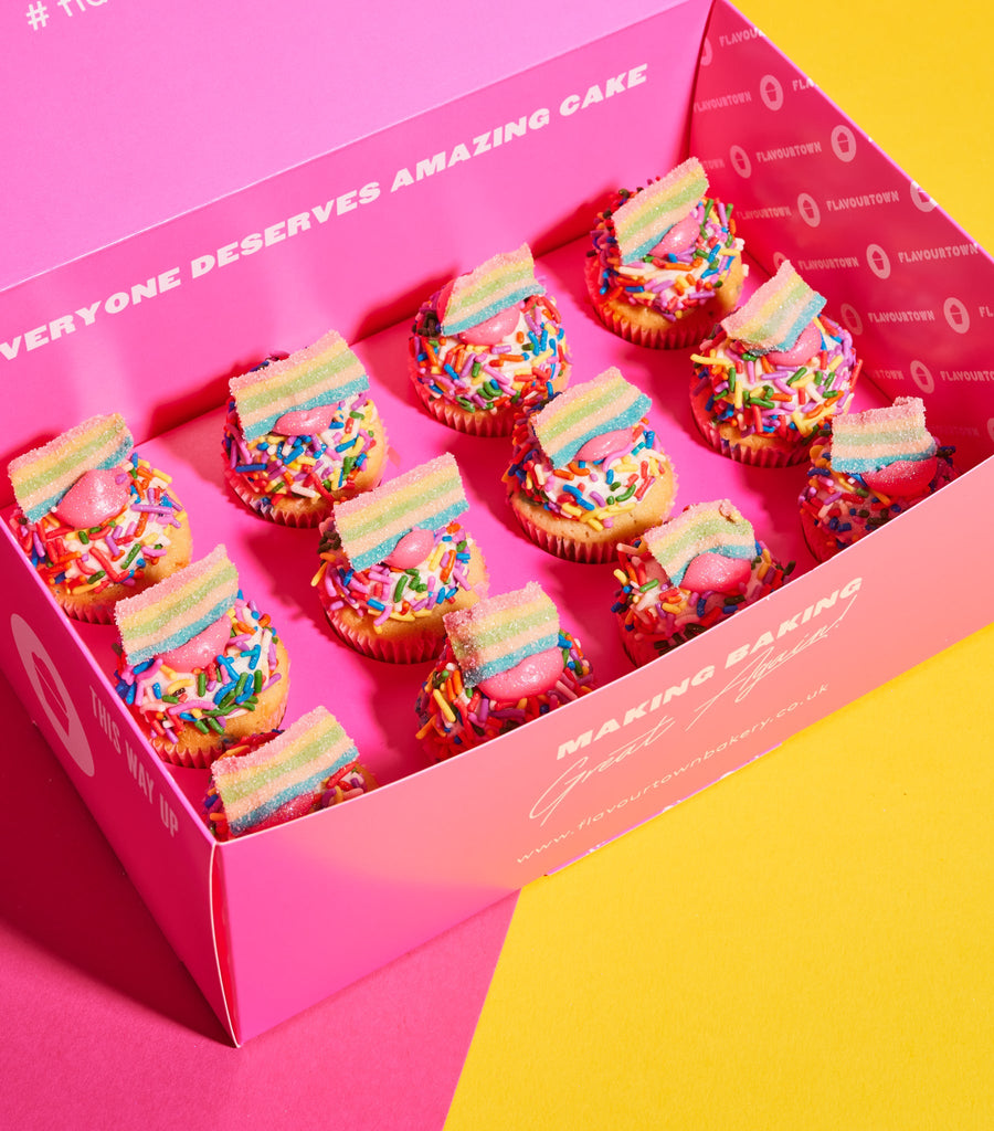 Princess Betty Vanilla Funfetti Mini Cupcake-Flavourtown Bakery