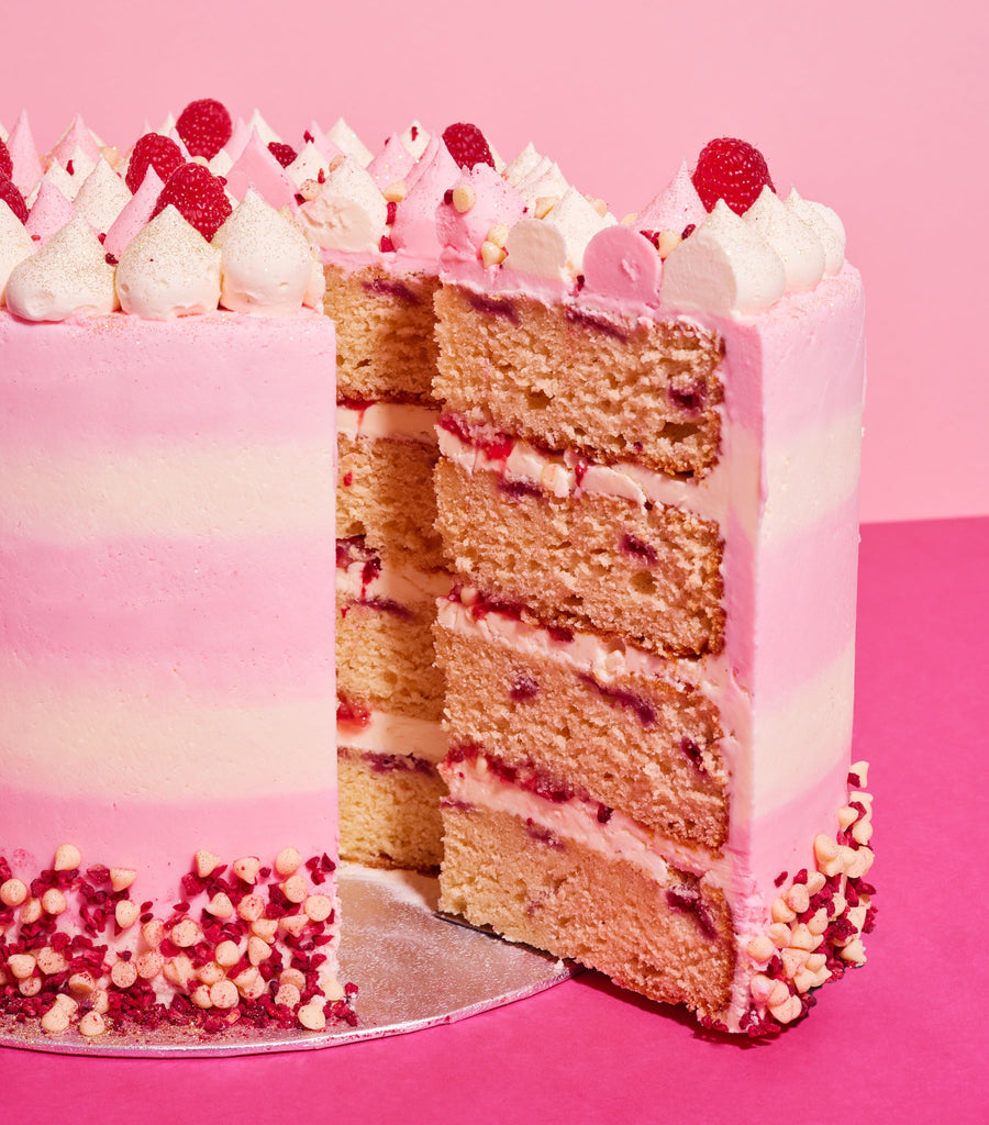 Raspberry Tripple Cake-Flavourtown Bakery