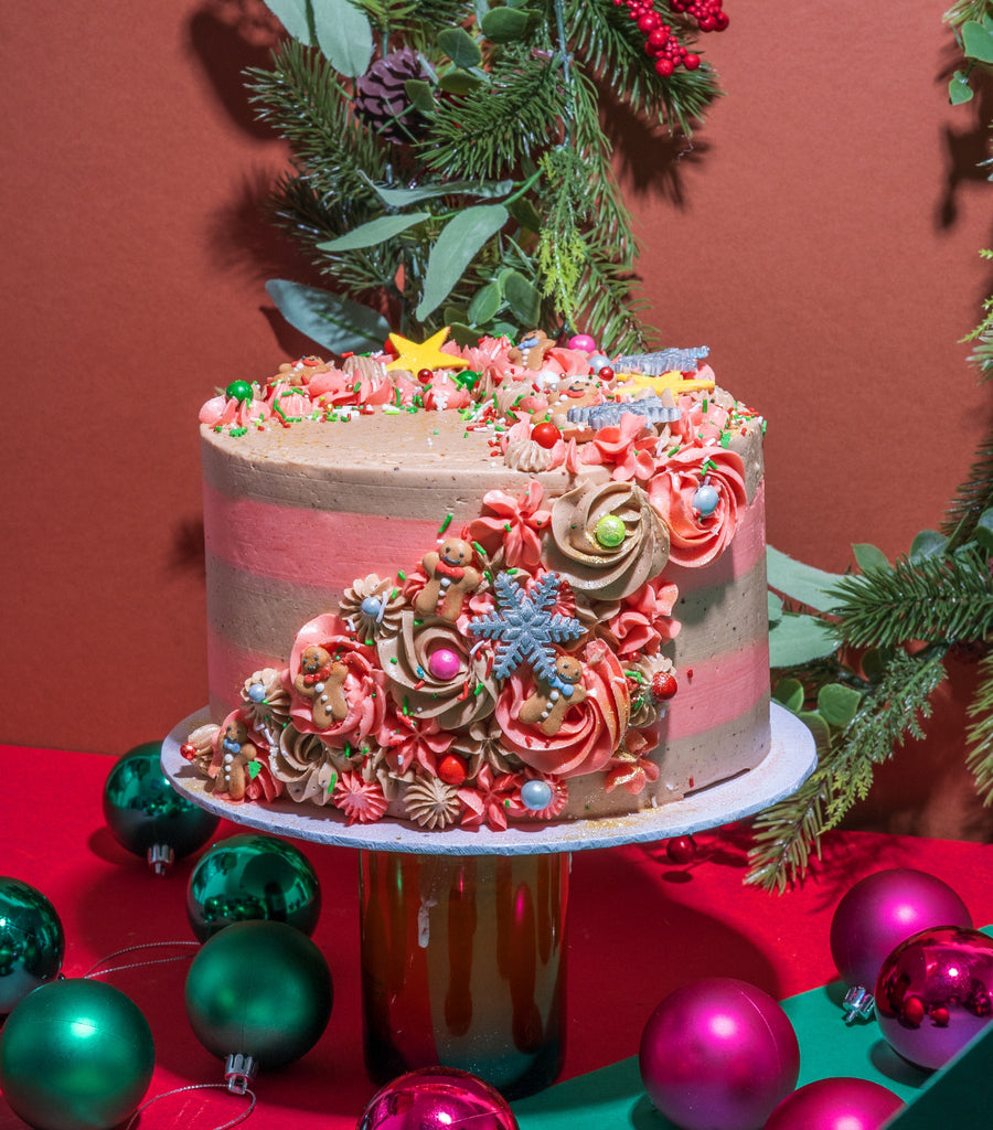 Santa's Gingerbread Cake-Flavourtown Bakery