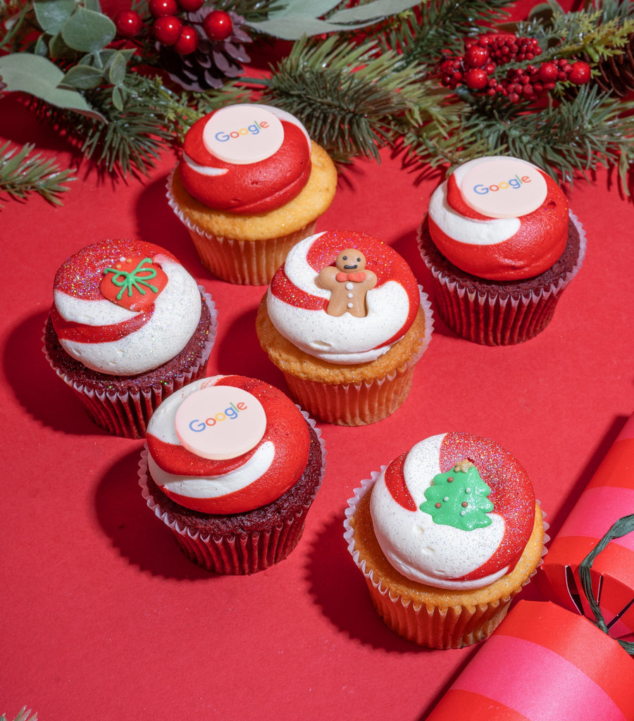 Santa's Mini Christmas Logo Box-Flavourtown Bakery