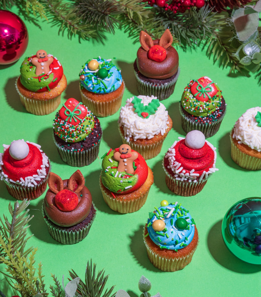 Santa's Mini Christmas Selection Box-Flavourtown Bakery