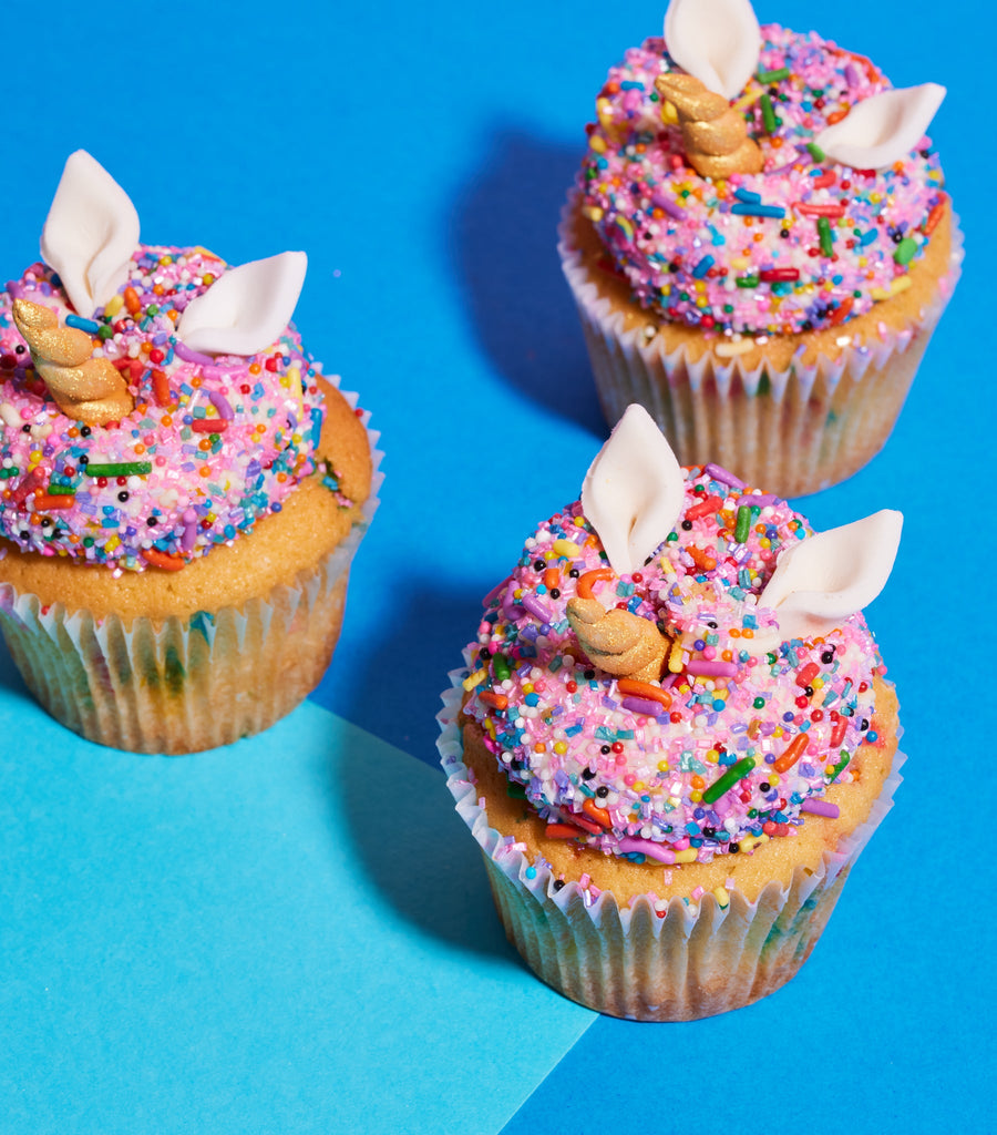 Sprinkle Unicorn Cupcake-Flavourtown Bakery