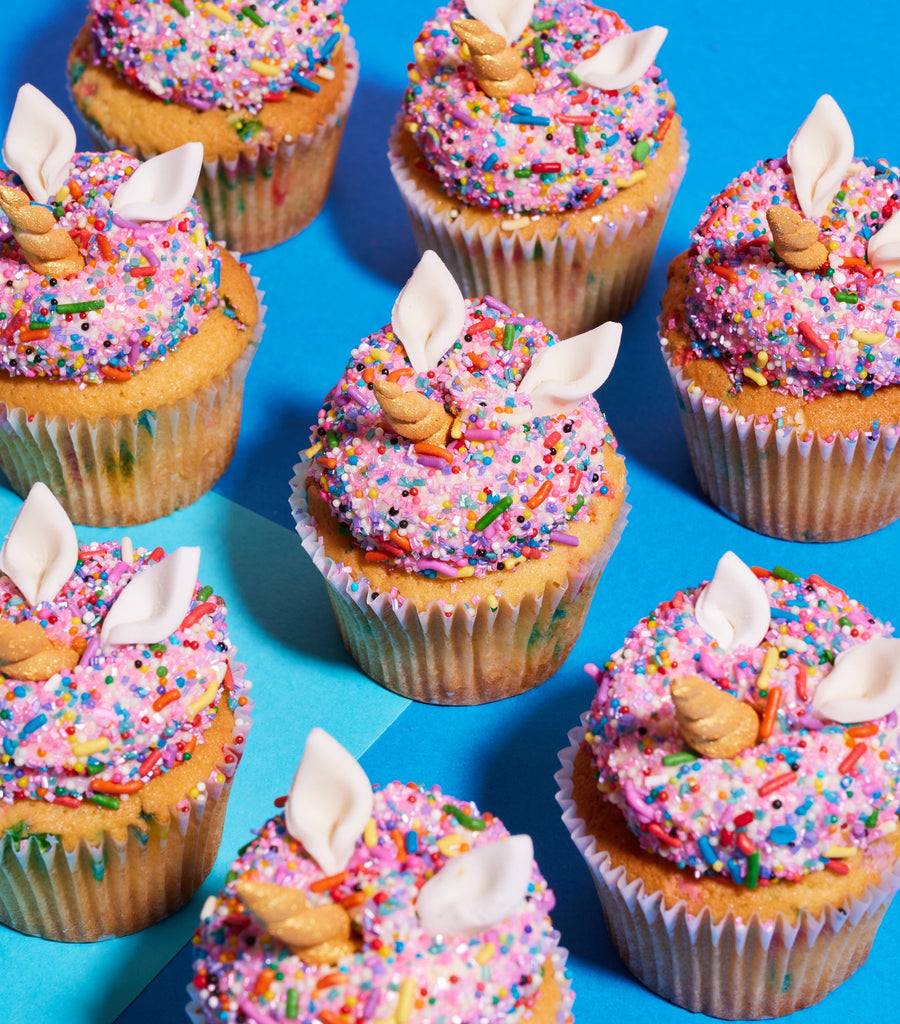 Sprinkle Unicorn Cupcake-Flavourtown Bakery