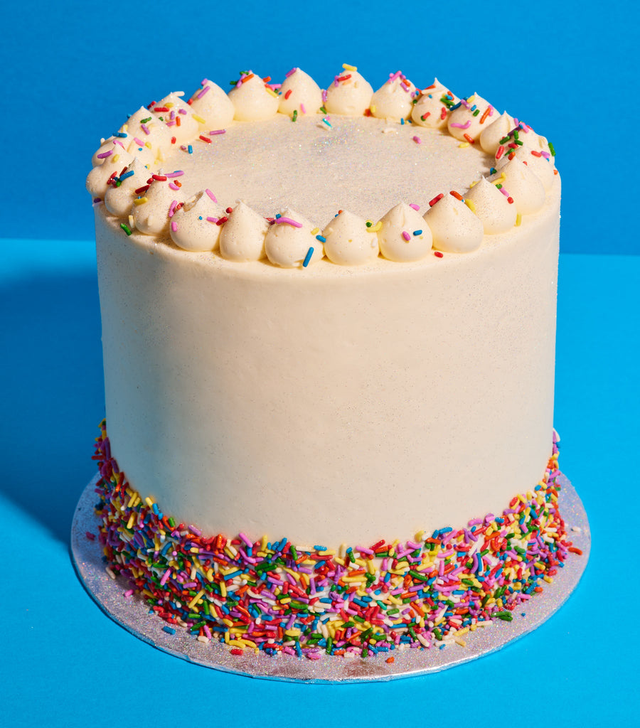 Vanilla Rainbow Cake-Flavourtown Bakery