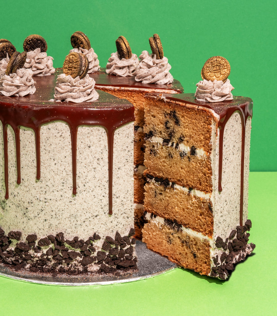 Vegan Cookies & Cream Cake-Flavourtown Bakery