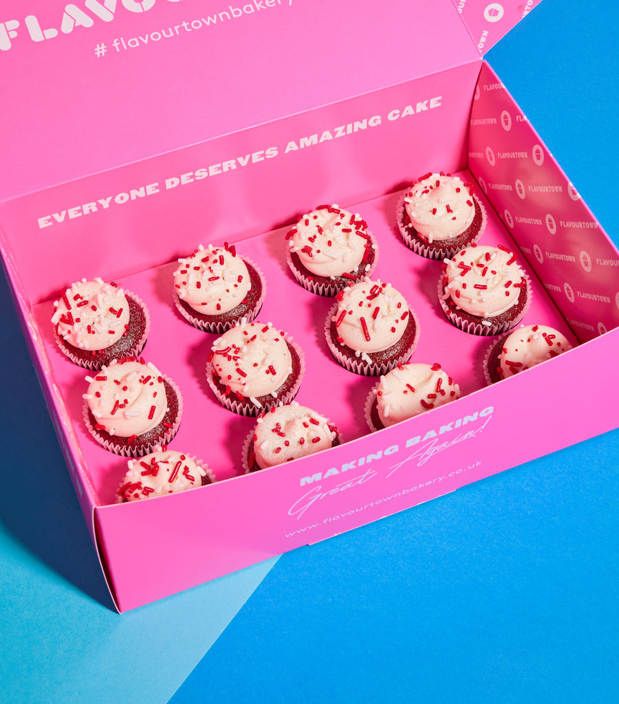 Vegan Red Velvet Mini Cupcake-Flavourtown Bakery