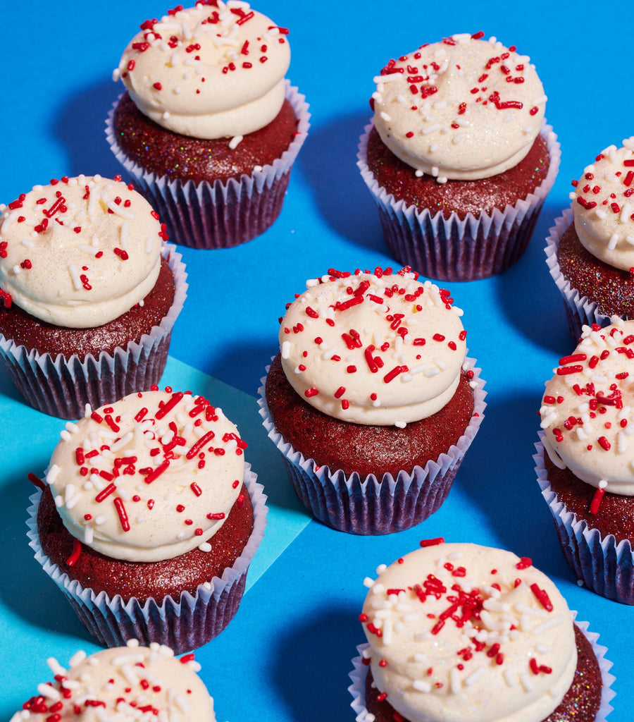 Vegan Red Velvet Mini Cupcake-Flavourtown Bakery