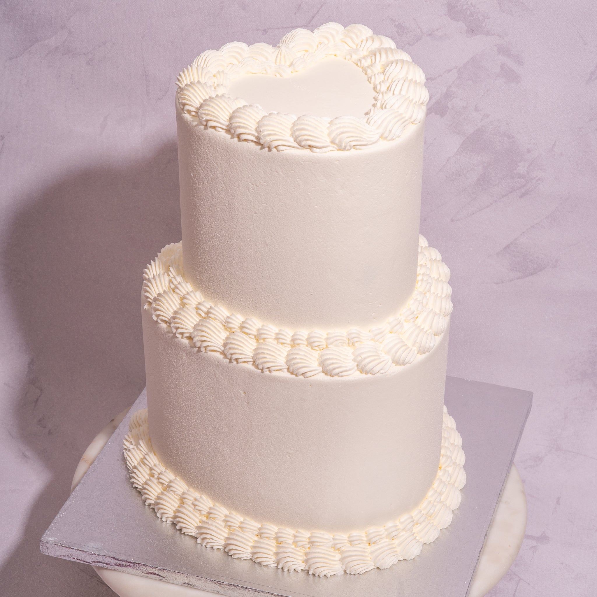 The Monica Double Tiered Wedding Cake – Flavourtown Bakery The Monica Double Tiered Wedding Cake – Flavourtown Bakery